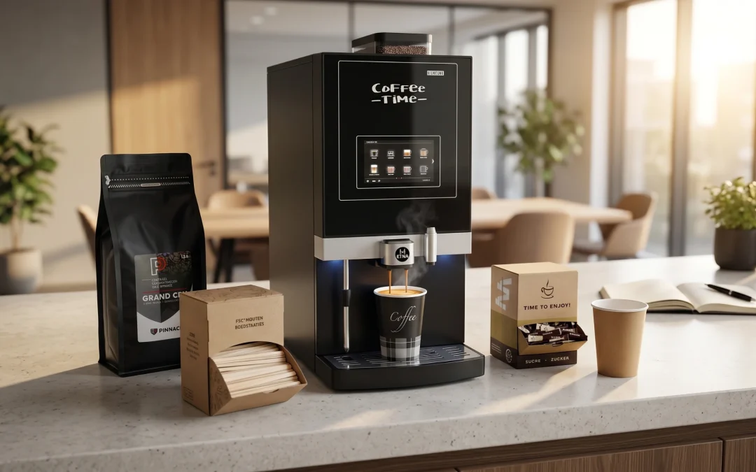 Wat kost een koffiemachine op kantoor? Huren vs leasen uitgelegd
